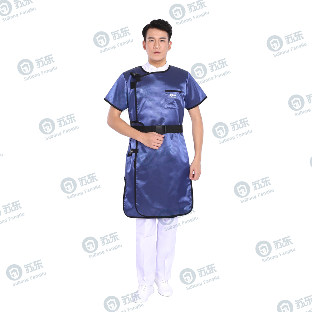 9540-菱形藍(lán)連體短袖-正面